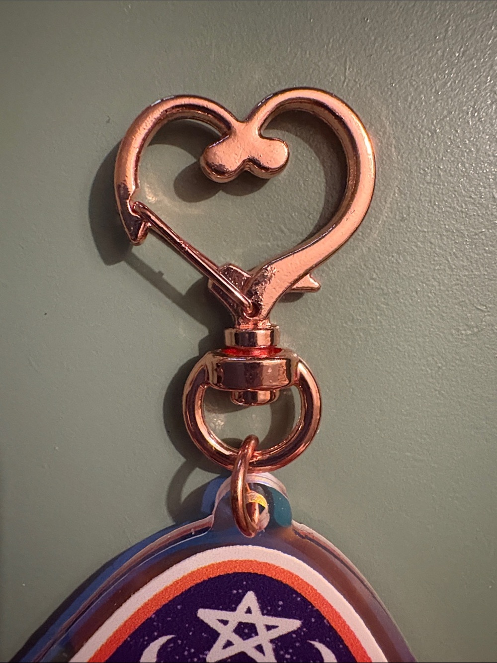 Large Acrylic Moth Keychains - Picture 4 of 4